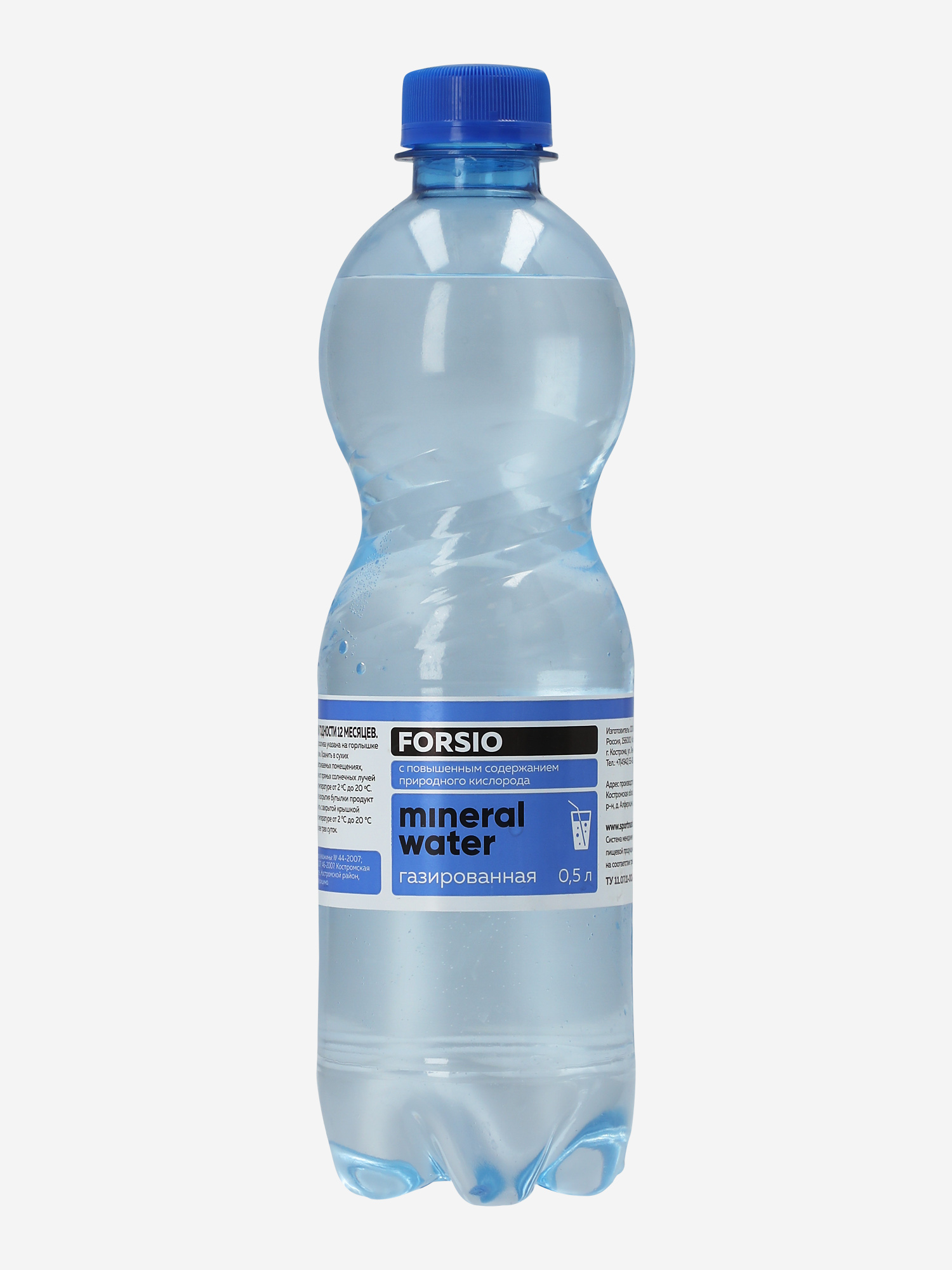 

Вода минеральная газированная Forsio, 0.5 л, Мультицвет