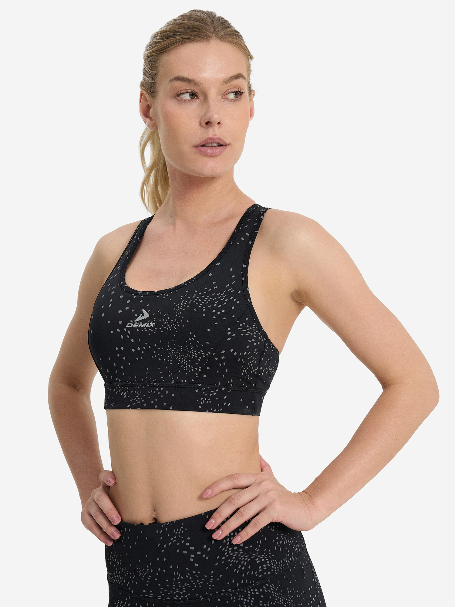 

Спортивный топ бра ActiveMove GFX, Черный