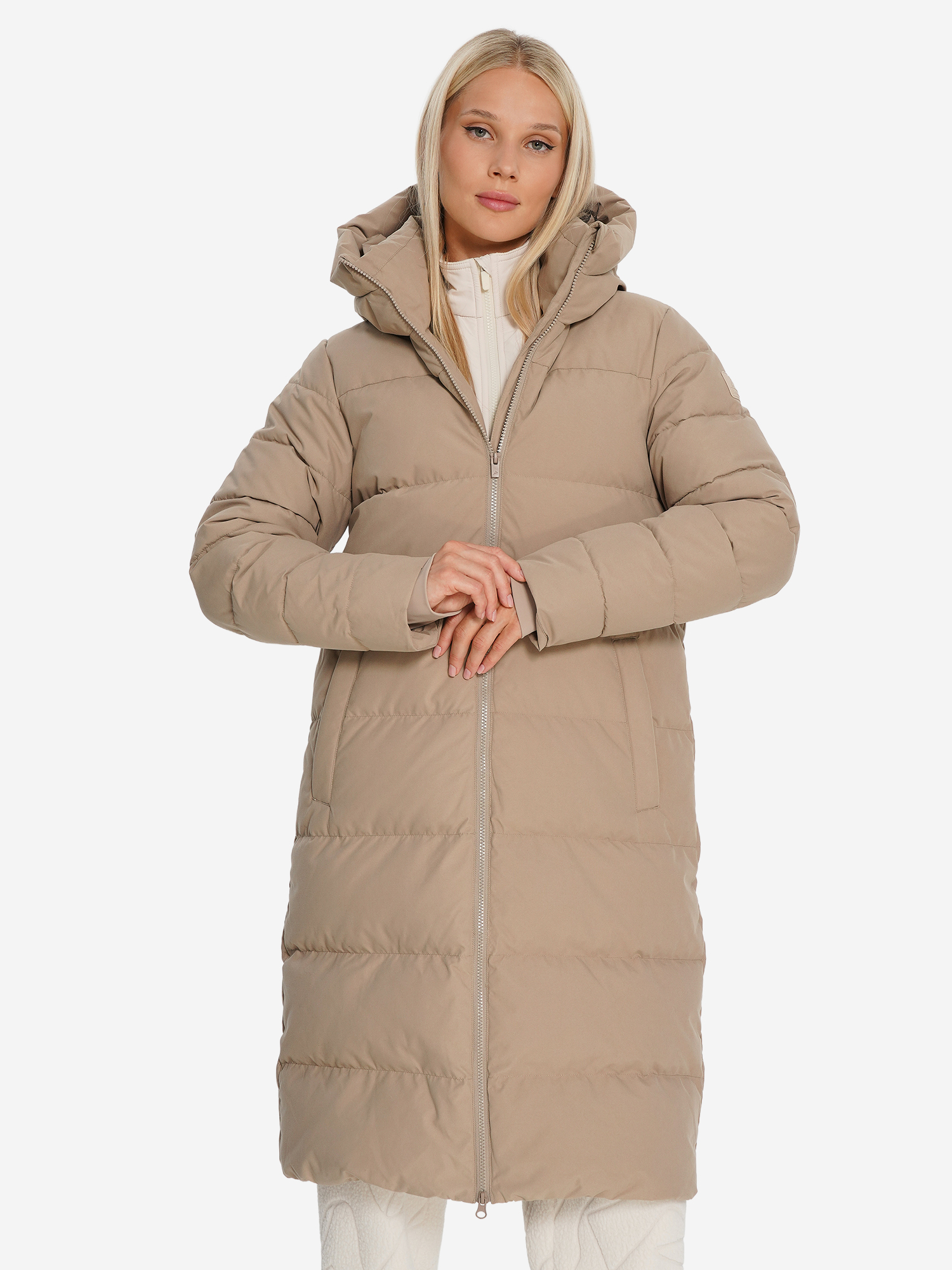 

Пуховик женский, Желтый