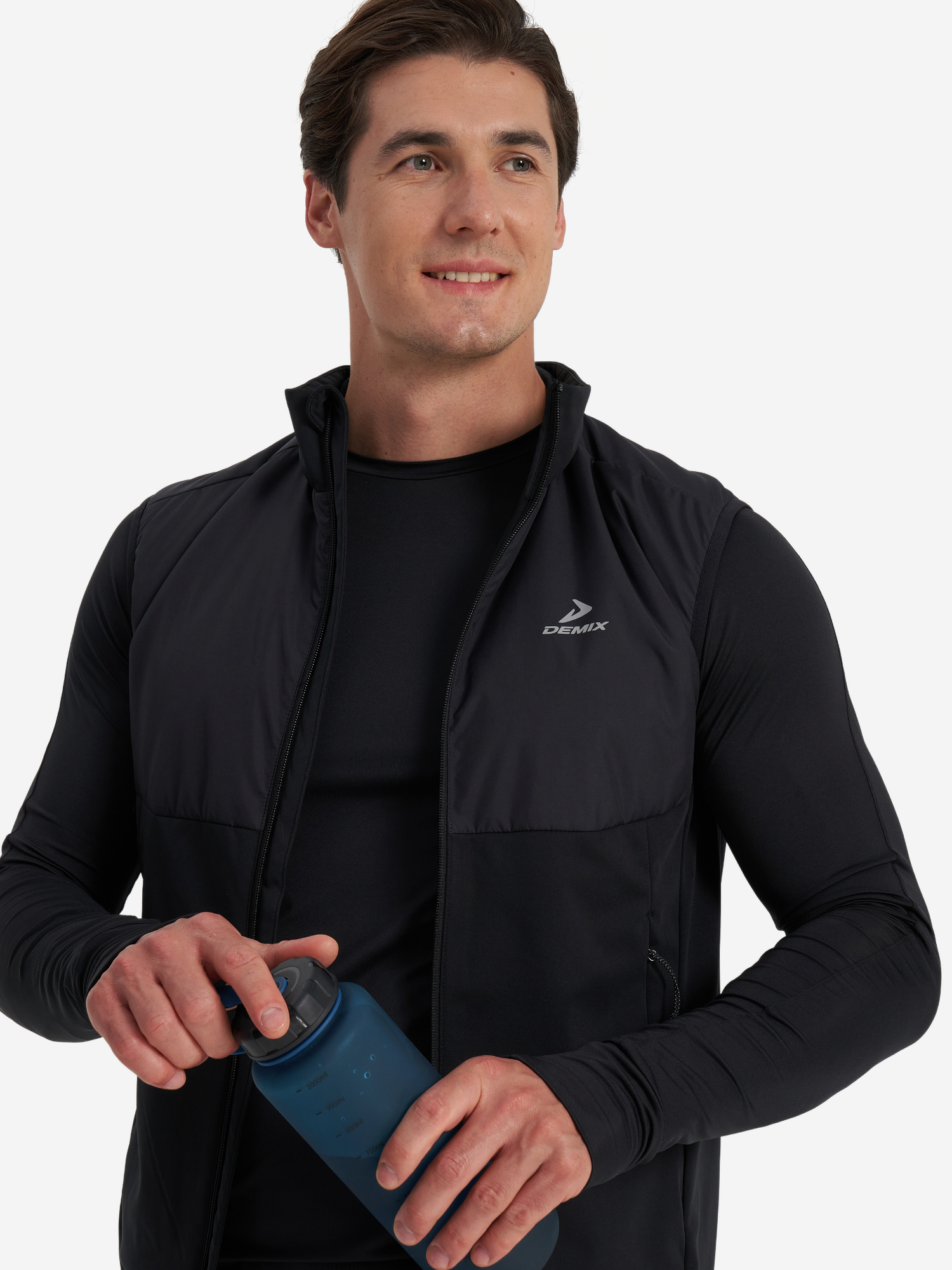 

Жилет утепленный мужской, Черный