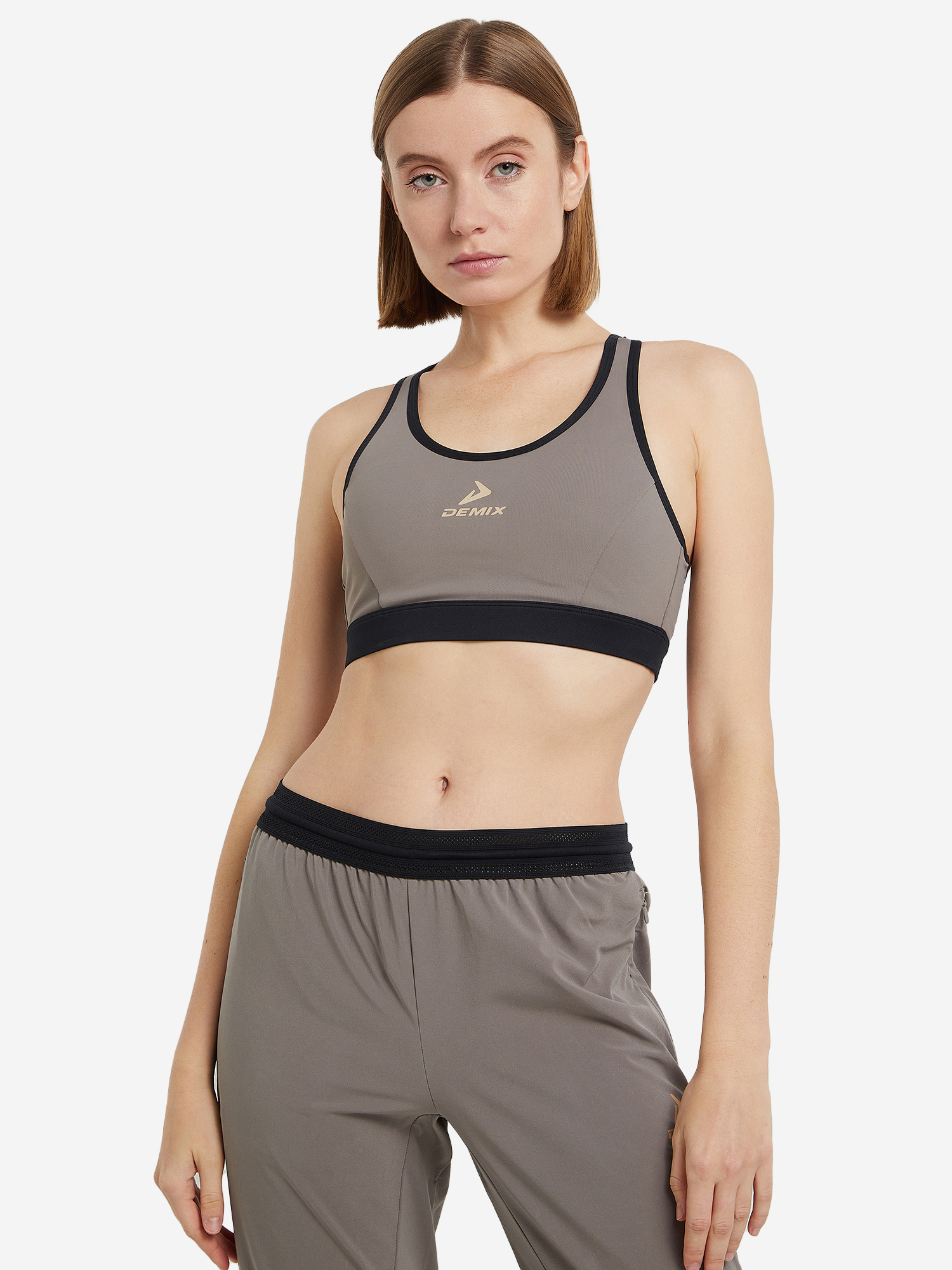 

Спортивный топ бра ActiveMove Trail Mesh Back, Коричневый