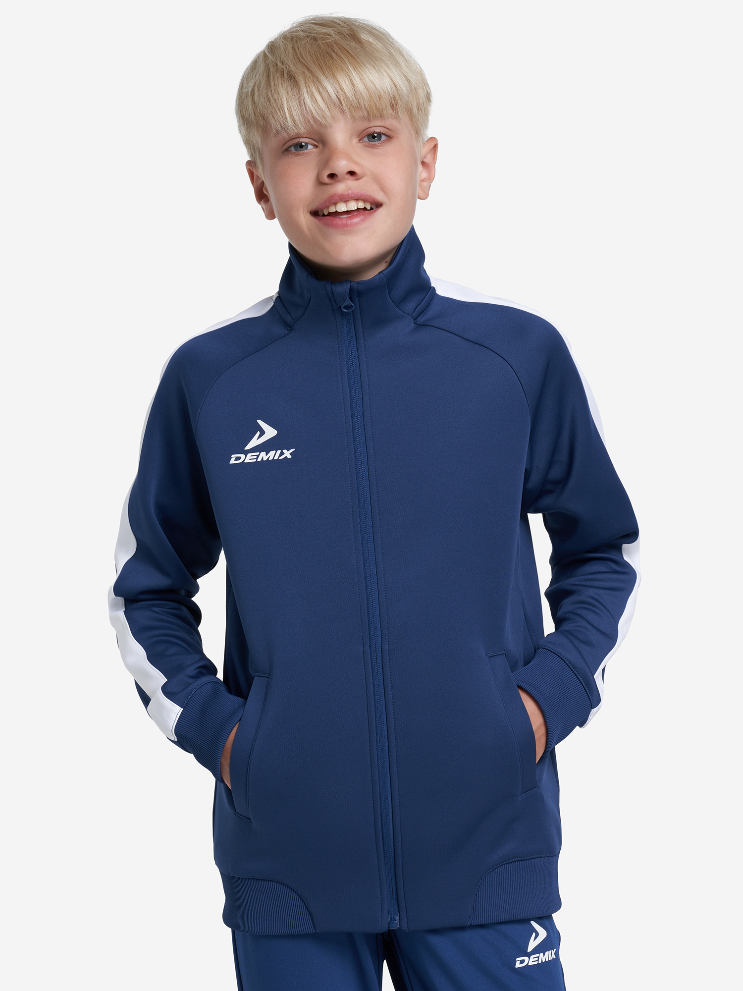 

Джемпер футбольный для мальчиков Playmaker, Синий