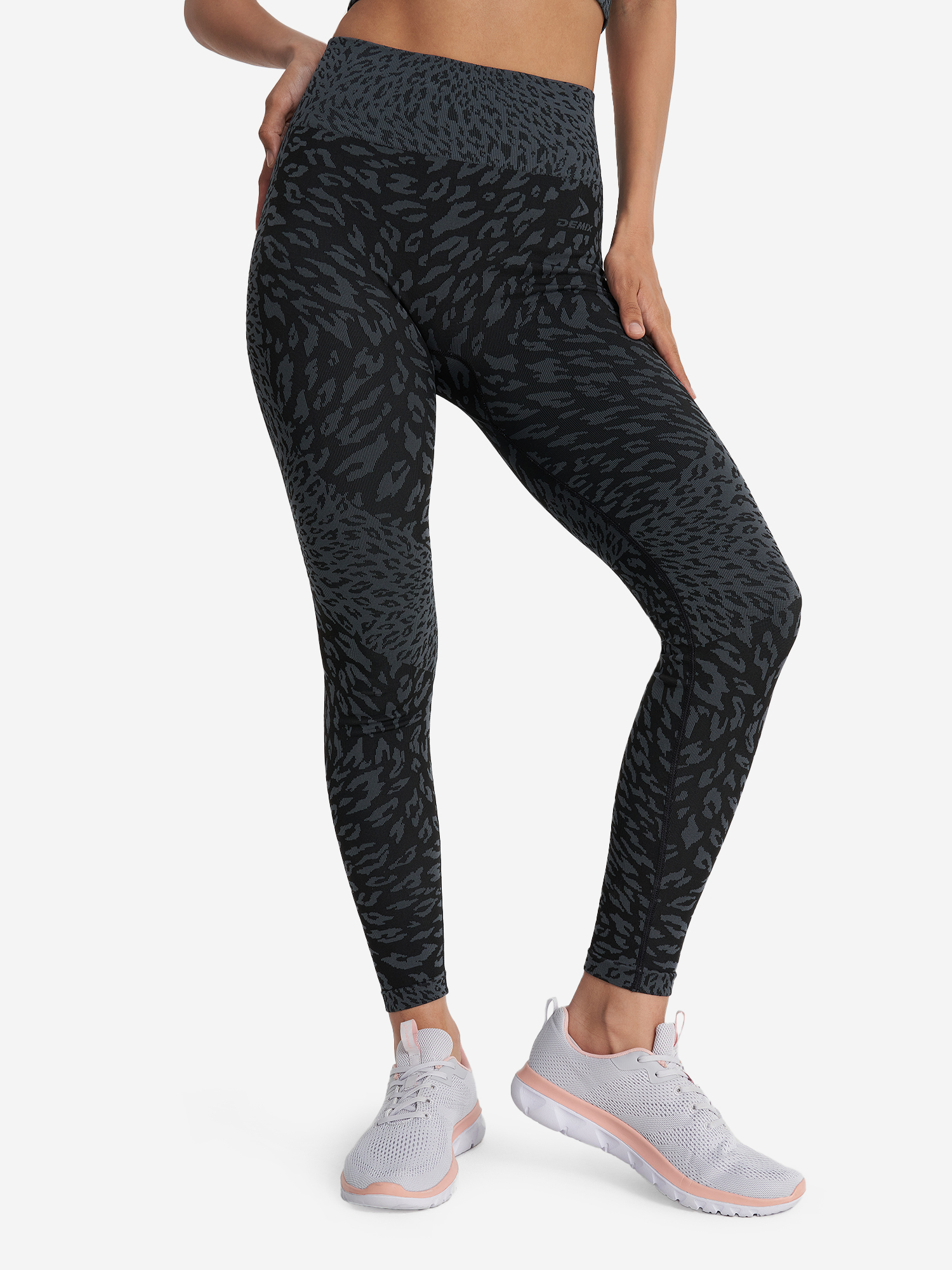 Легинсы женские Highflow Seamless, Черный