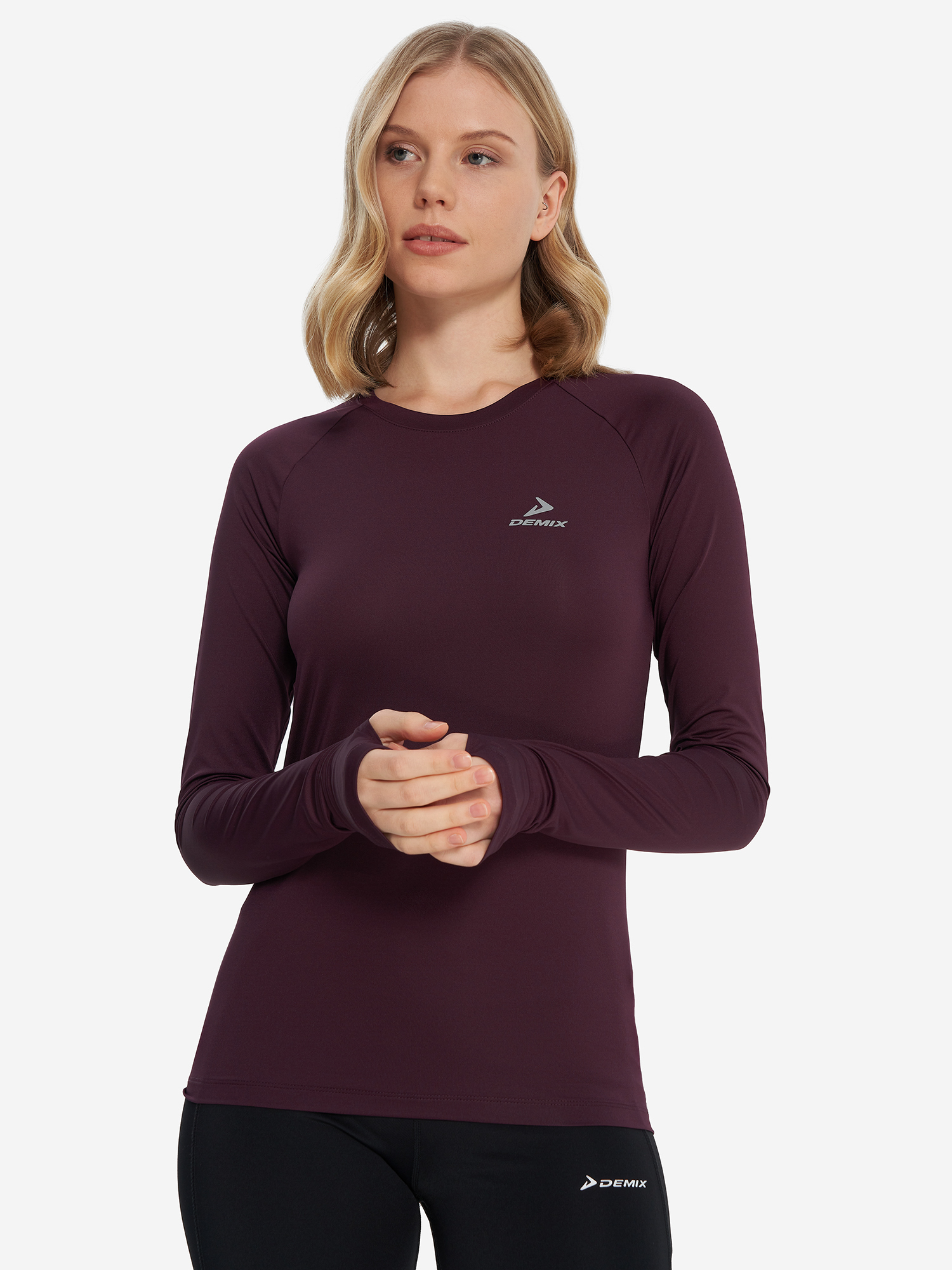 

Лонгслив женский, Красный