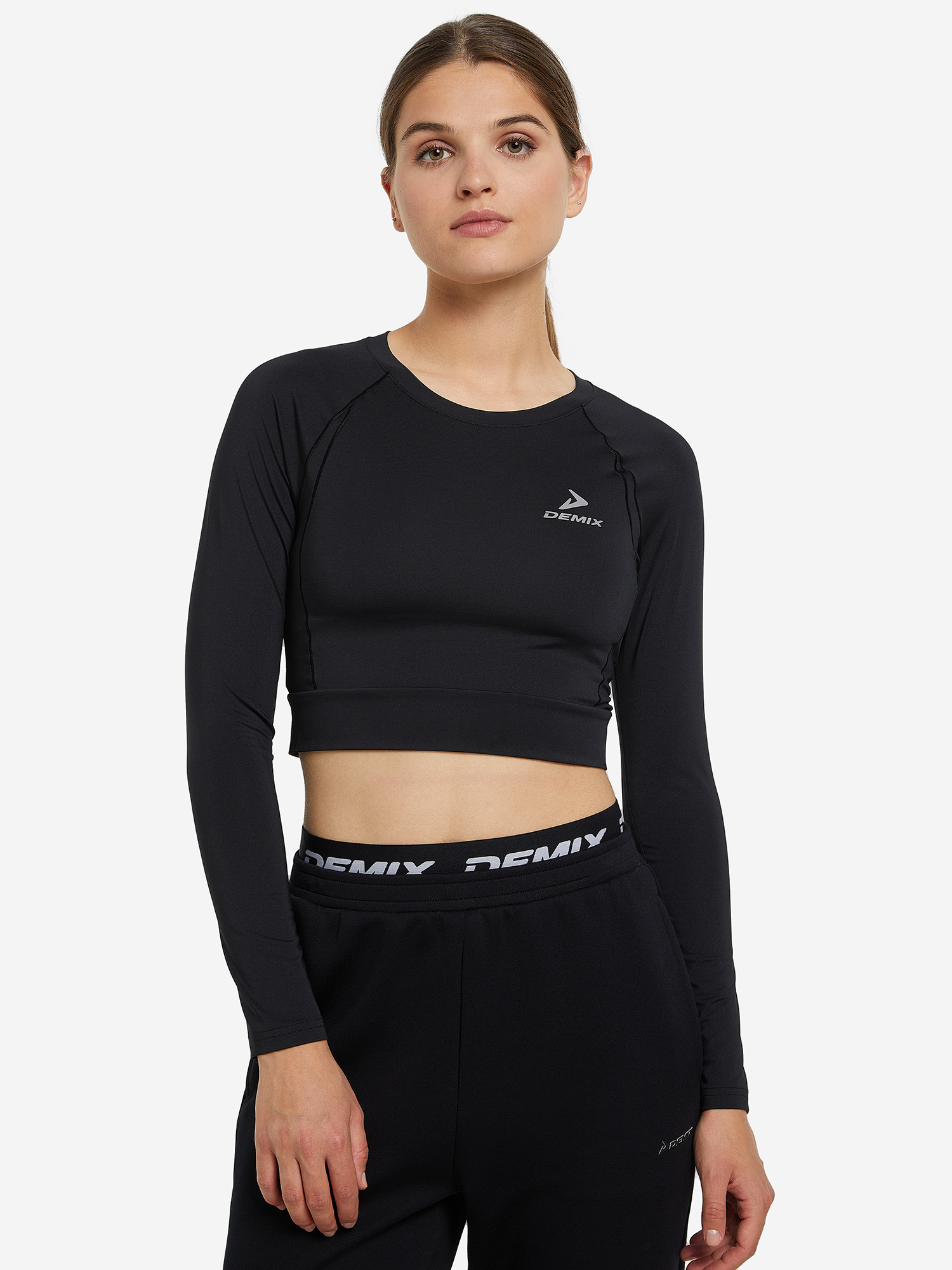 

Лонгслив женский, Черный