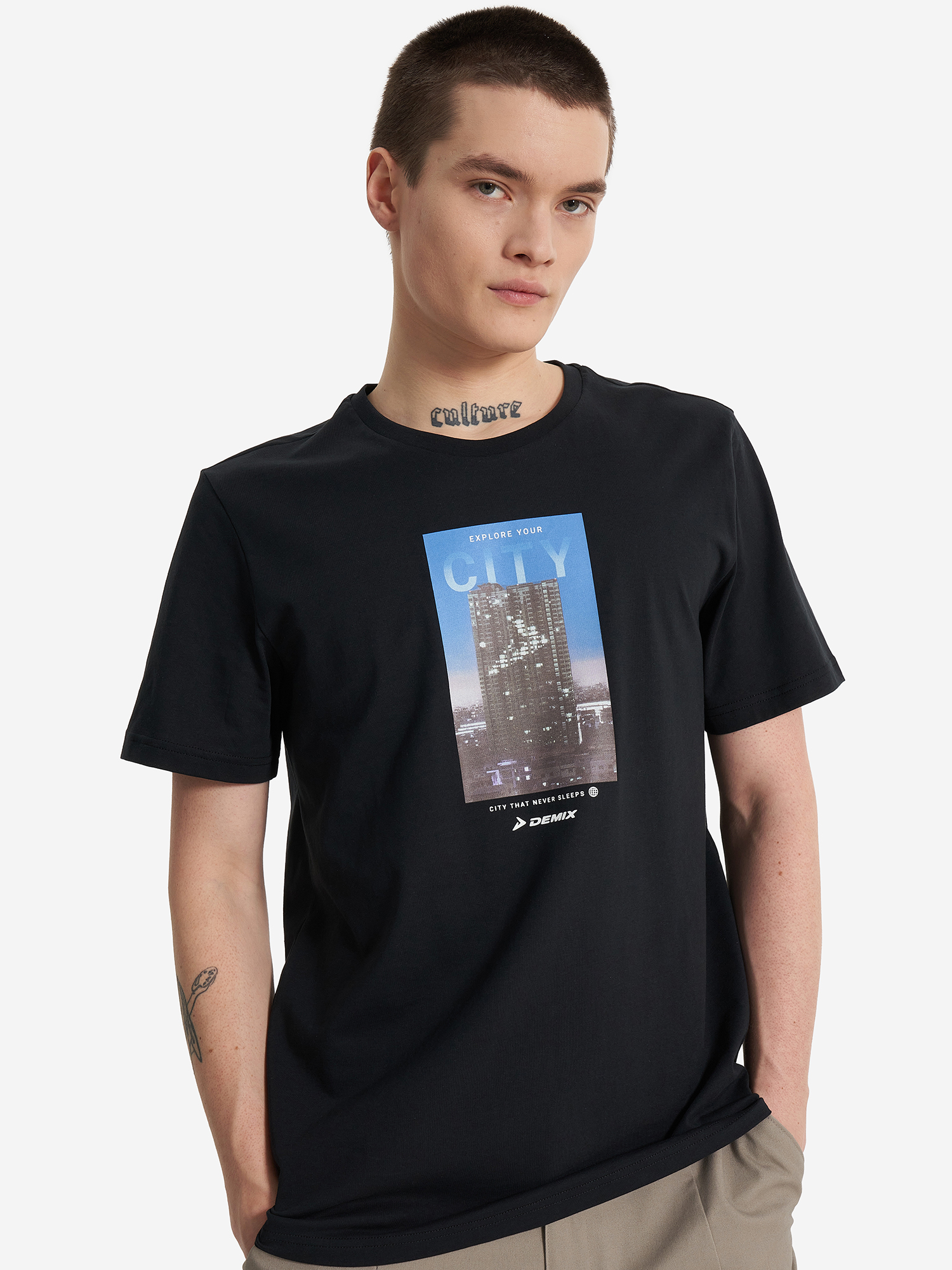 

Футболка мужская, Черный