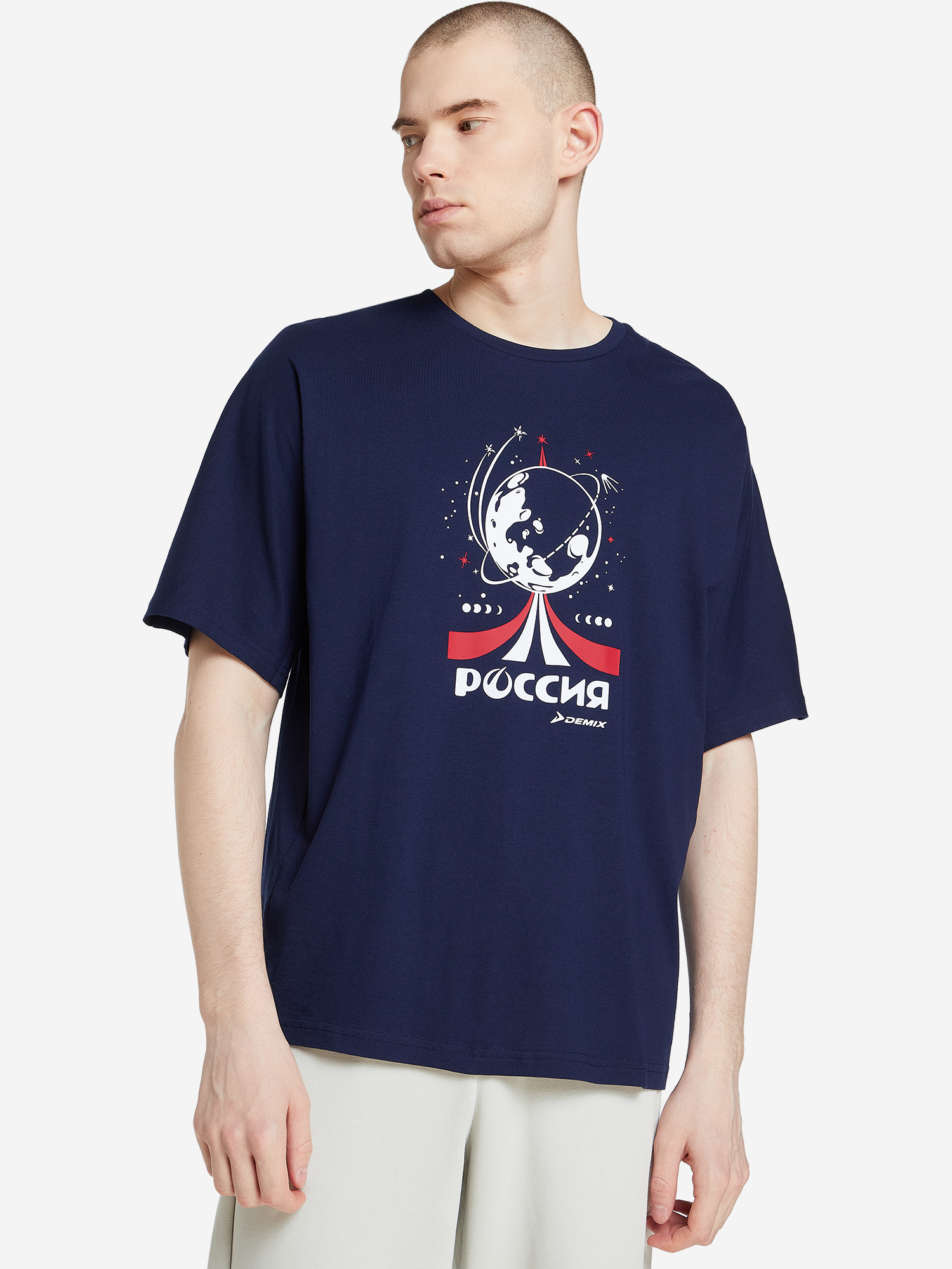 

Футболка мужская Russian team, Синий