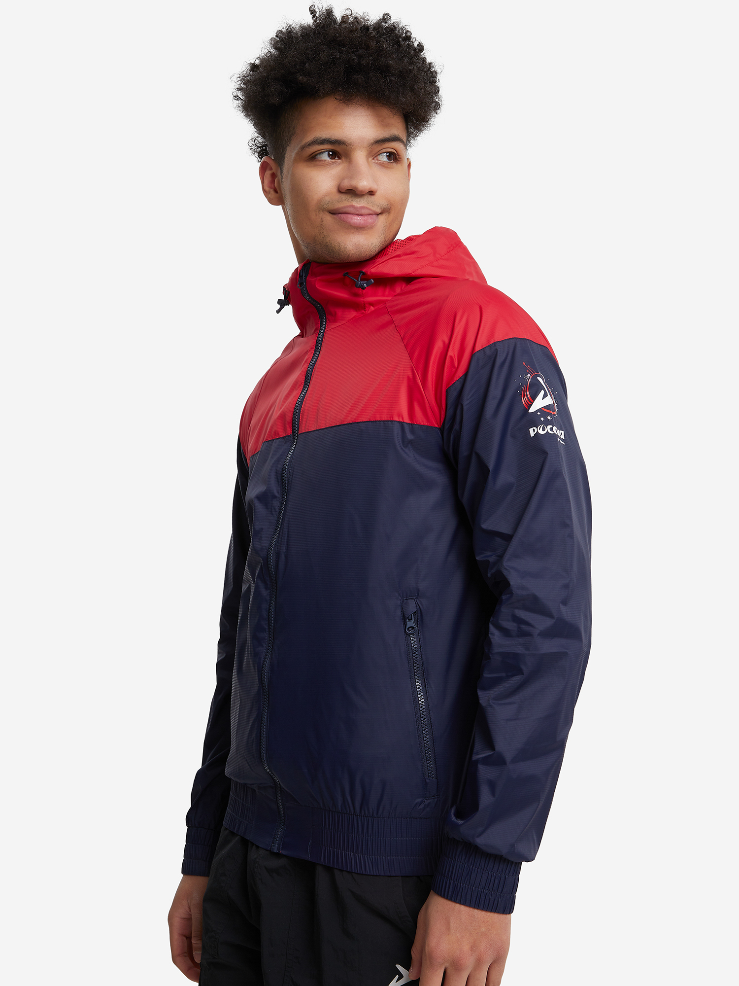 

Ветровка мужская Russian team, Синий