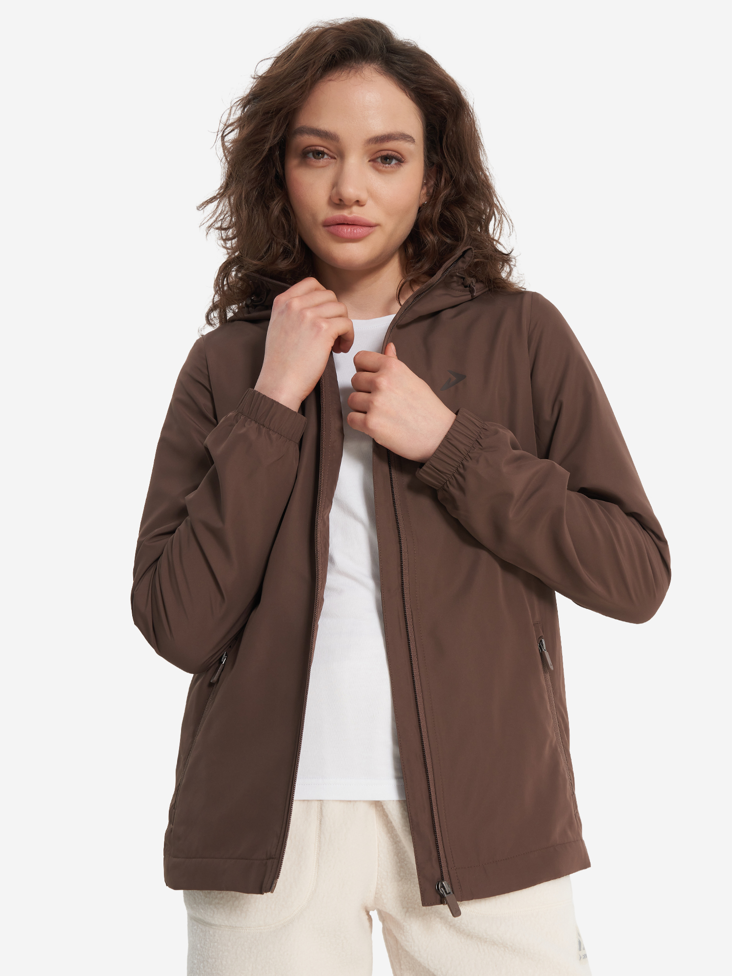 

Легкая куртка женская, Коричневый