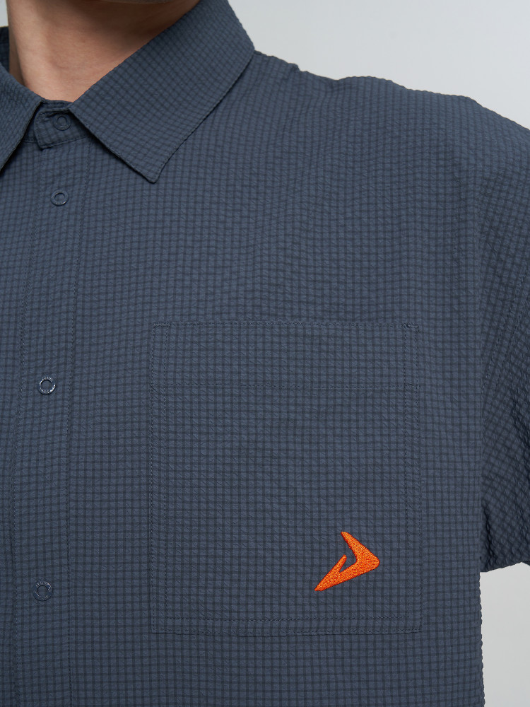 Рубашка с коротким рукавом мужская - фото 8