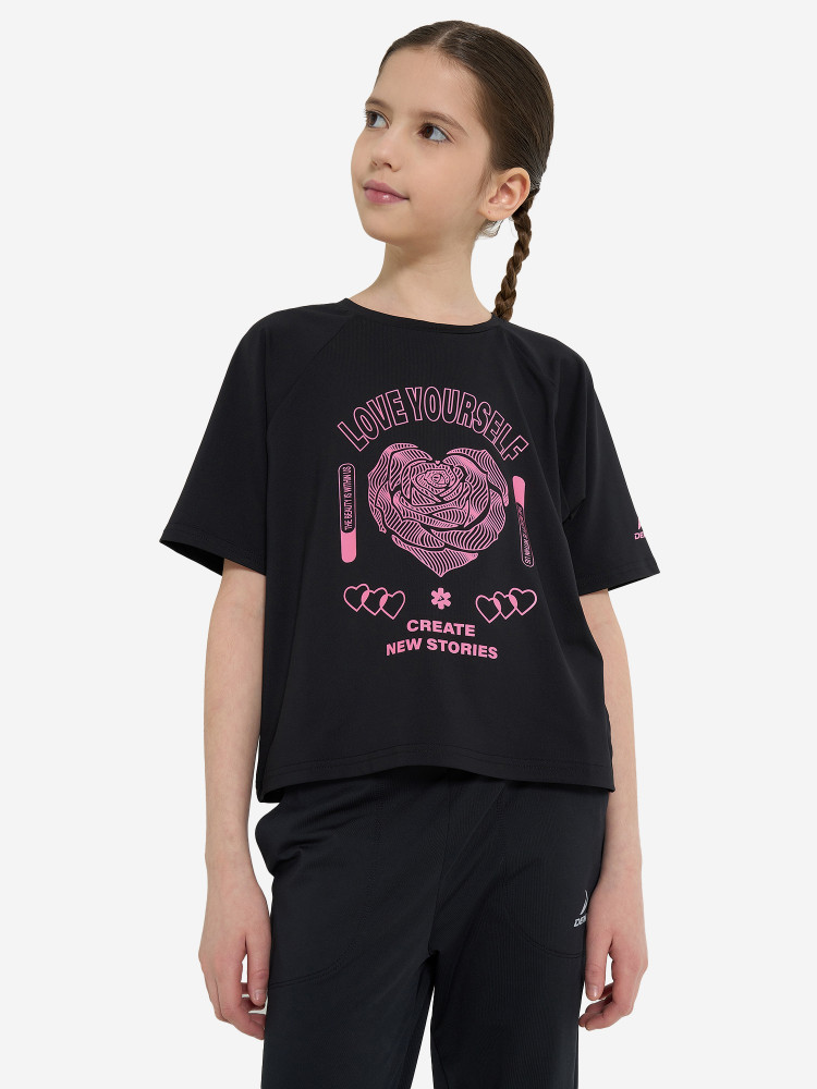 Футболка для девочек Demix - фото 2