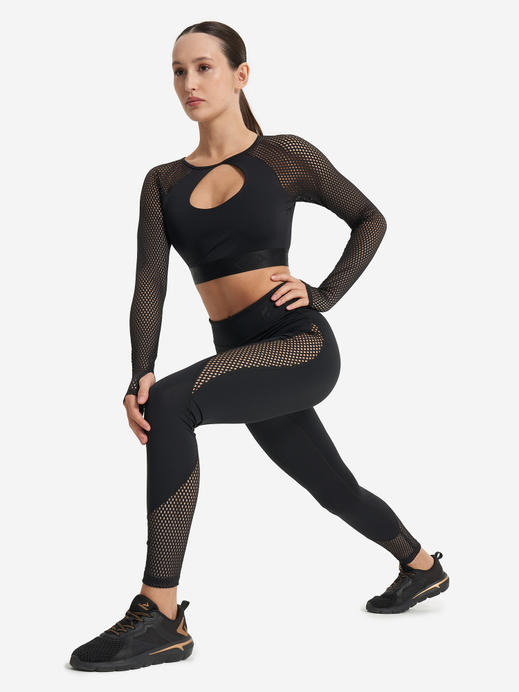 Легинсы женские MuseFit Dance Mesh - фото 7
