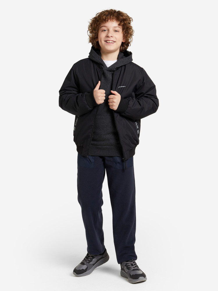 Бомбер утепленный для мальчиков - фото 3