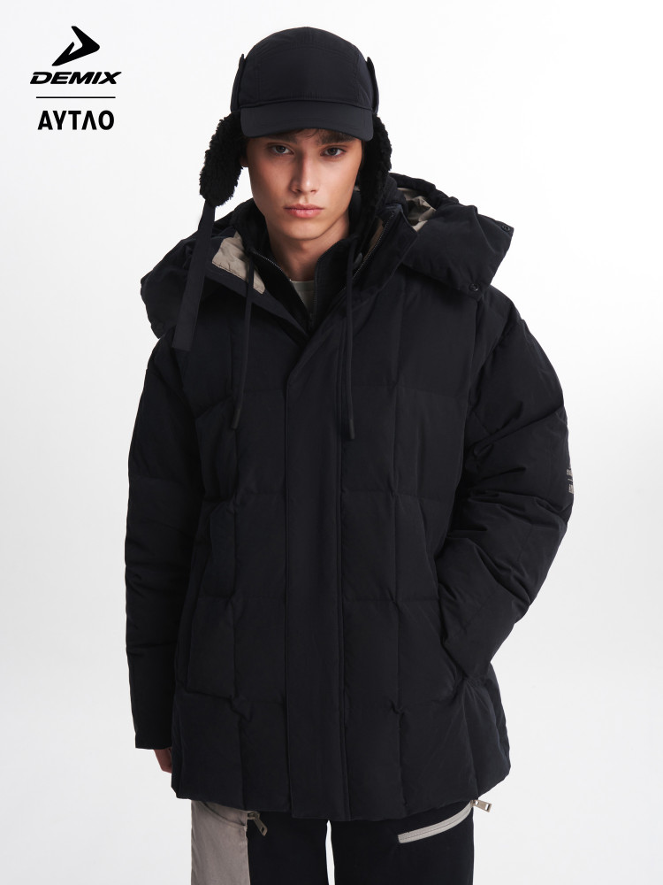 Пуховик мужской оверсайз Demix x AYTΛO - фото 1