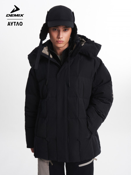 Пуховик мужской оверсайз Demix x AYTΛO