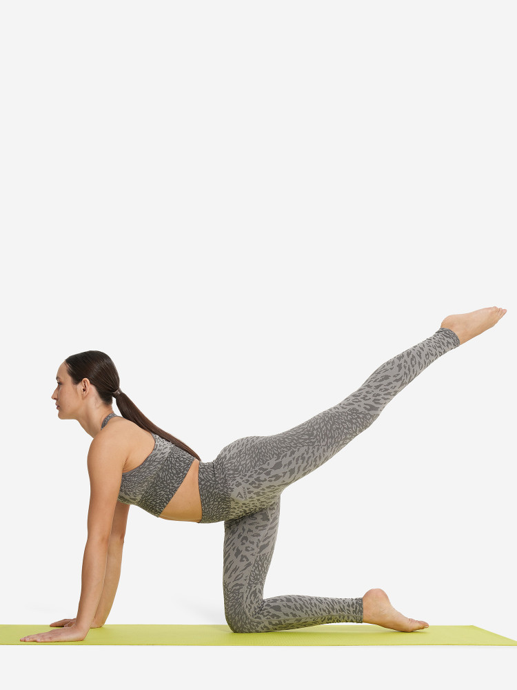 Легинсы женские HighFlow Yoga Seamless Gfx - фото 7