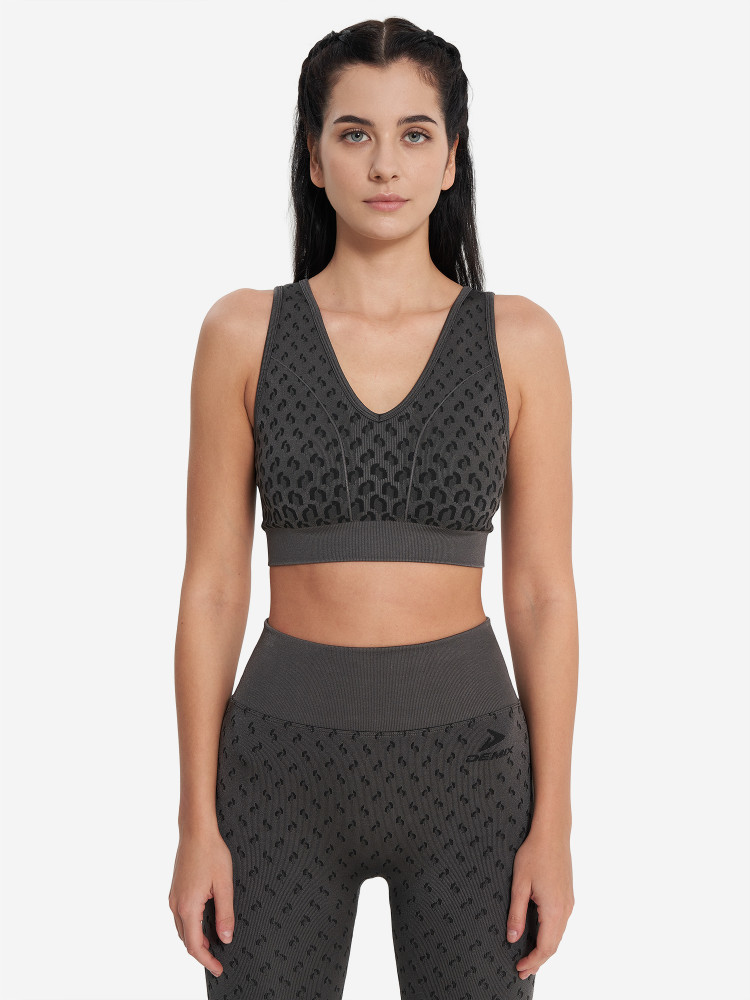 Топ бра спортивный HighFlow Seamless Longline - фото 5