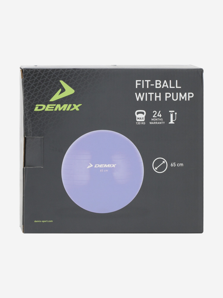 Мяч гимнастический с насосом, 65 см - фото 4