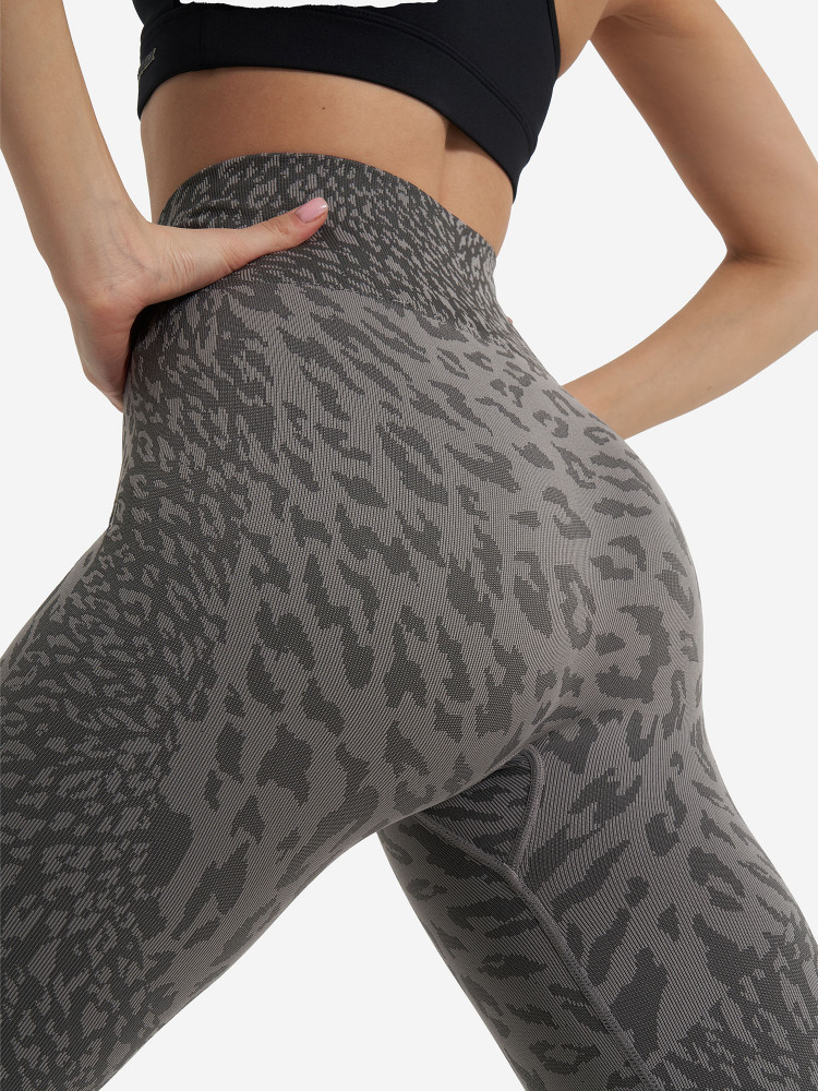 Легинсы женские HighFlow Yoga Seamless Gfx - фото 1