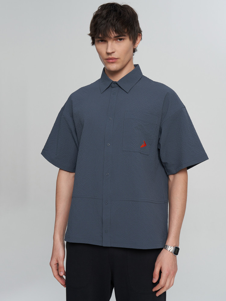 Рубашка с коротким рукавом мужская - фото 2