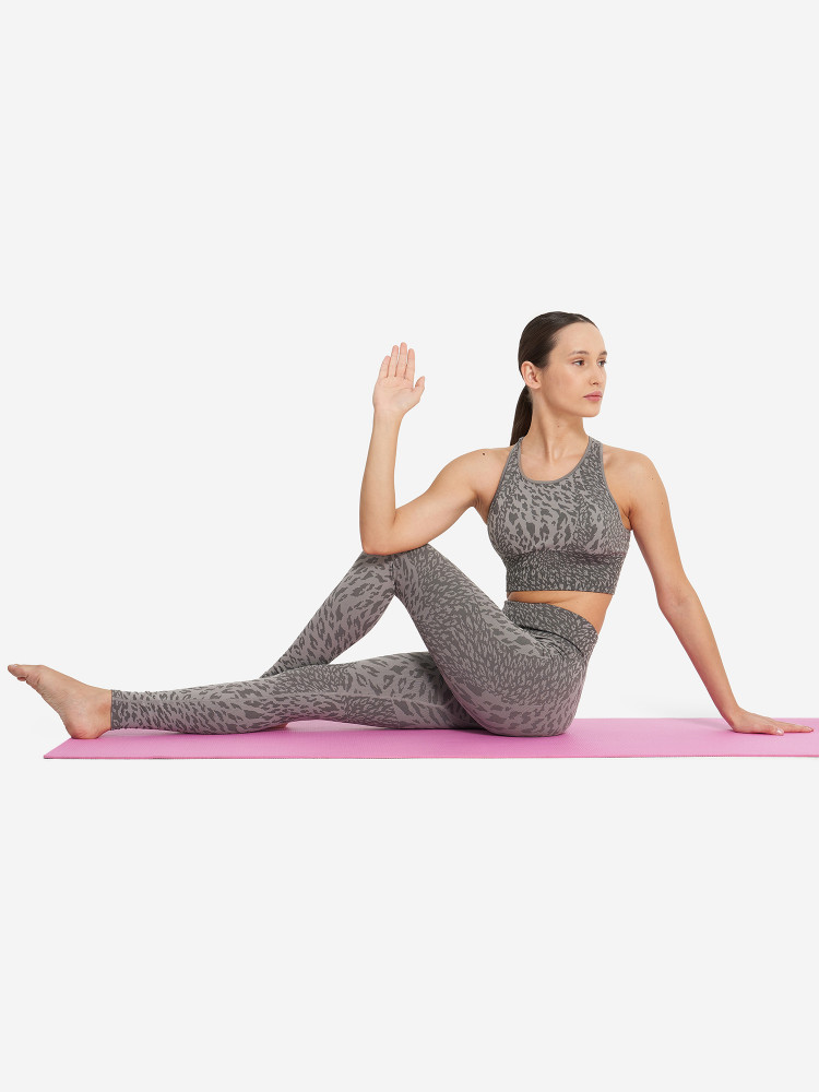 Топ бра спортивный HighFlow Yoga Seamless Longline - фото 4