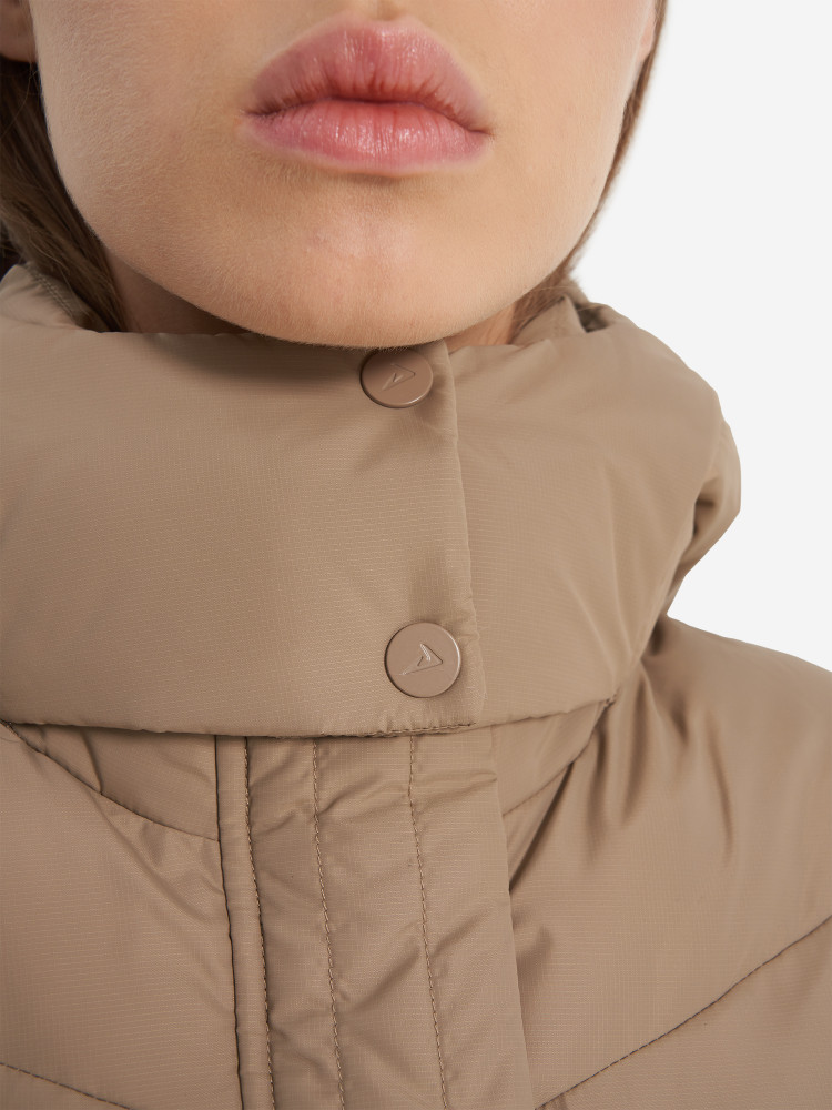 Пальто утепленное женское - фото 7