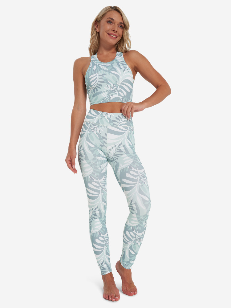 Легинсы женские Yoga HighFlow Studio Gfx - фото 4