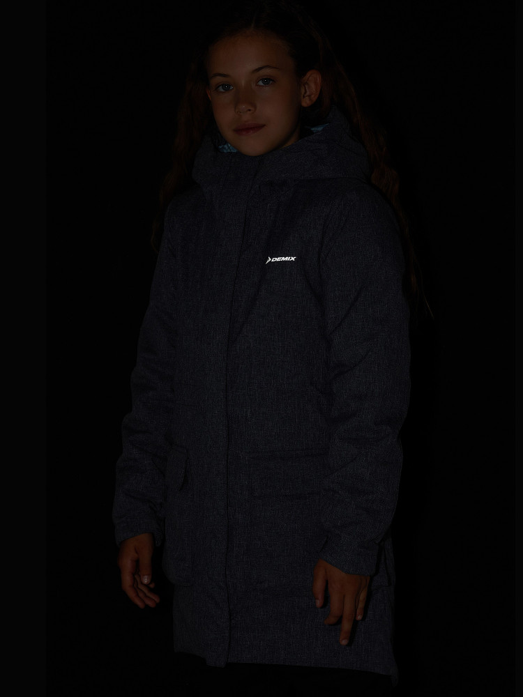 Куртка утепленная для девочек - фото 8