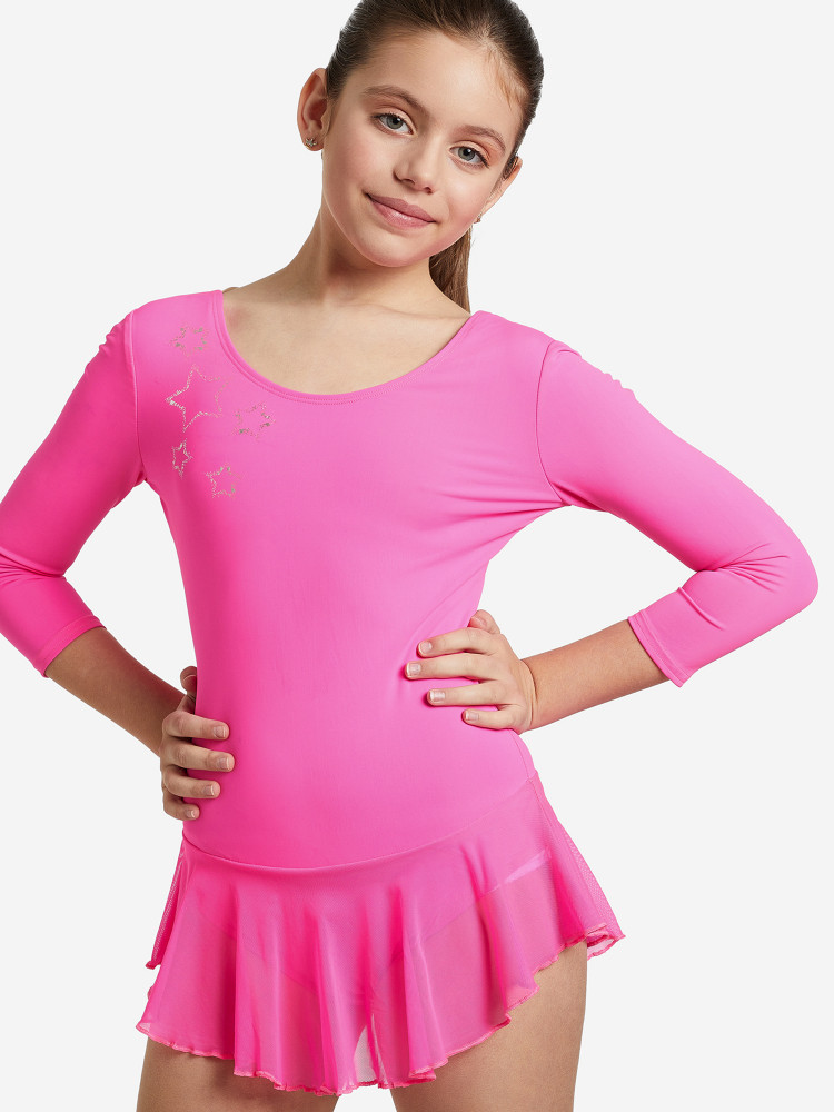 Купальник гимнастический для девочек - фото 1