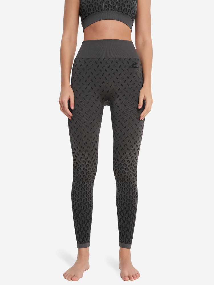 Легинсы женские HighFlow Yoga Seamless Gfx - фото 6