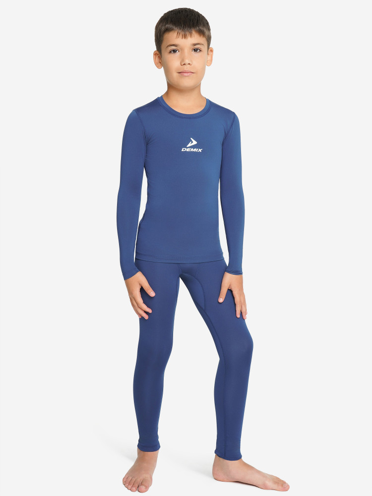 Лонгслив компрессионный для мальчиков Demix - фото 4