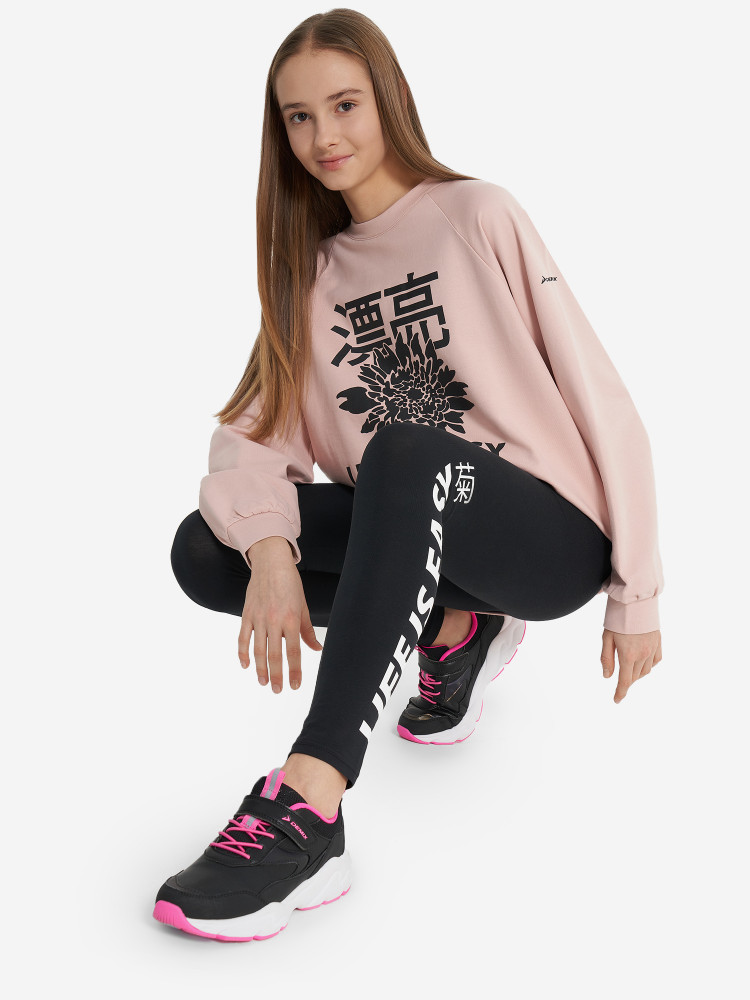 Свитшот для девочек оверсайз - фото 4