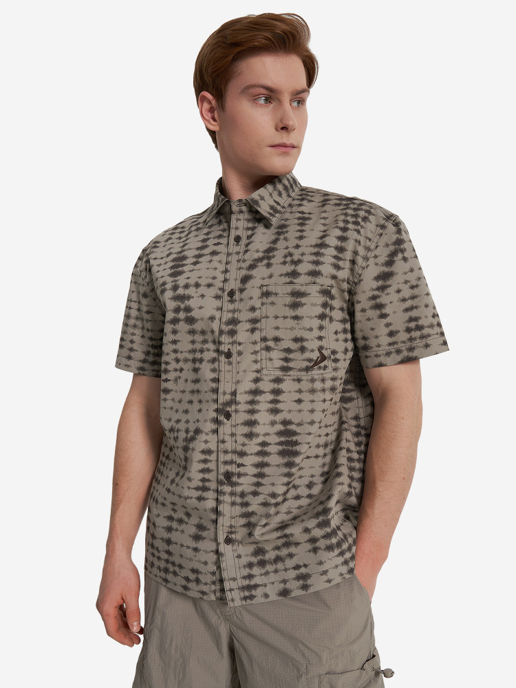 Рубашка с коротким рукавом мужская Moments - фото 1