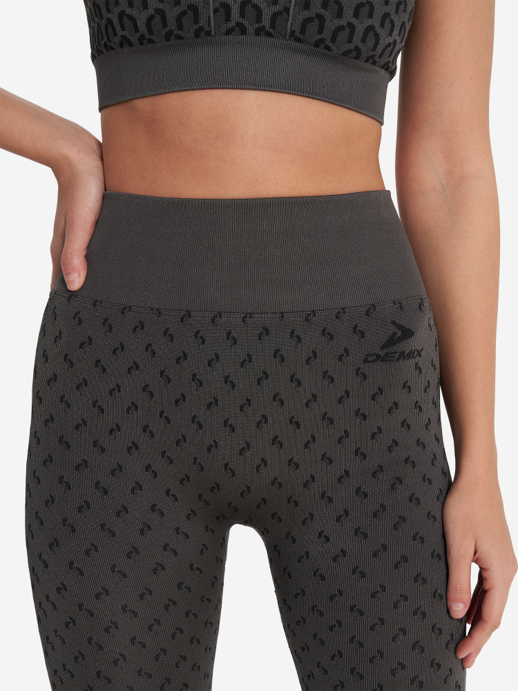 Легинсы женские HighFlow Yoga Seamless Gfx - фото 7