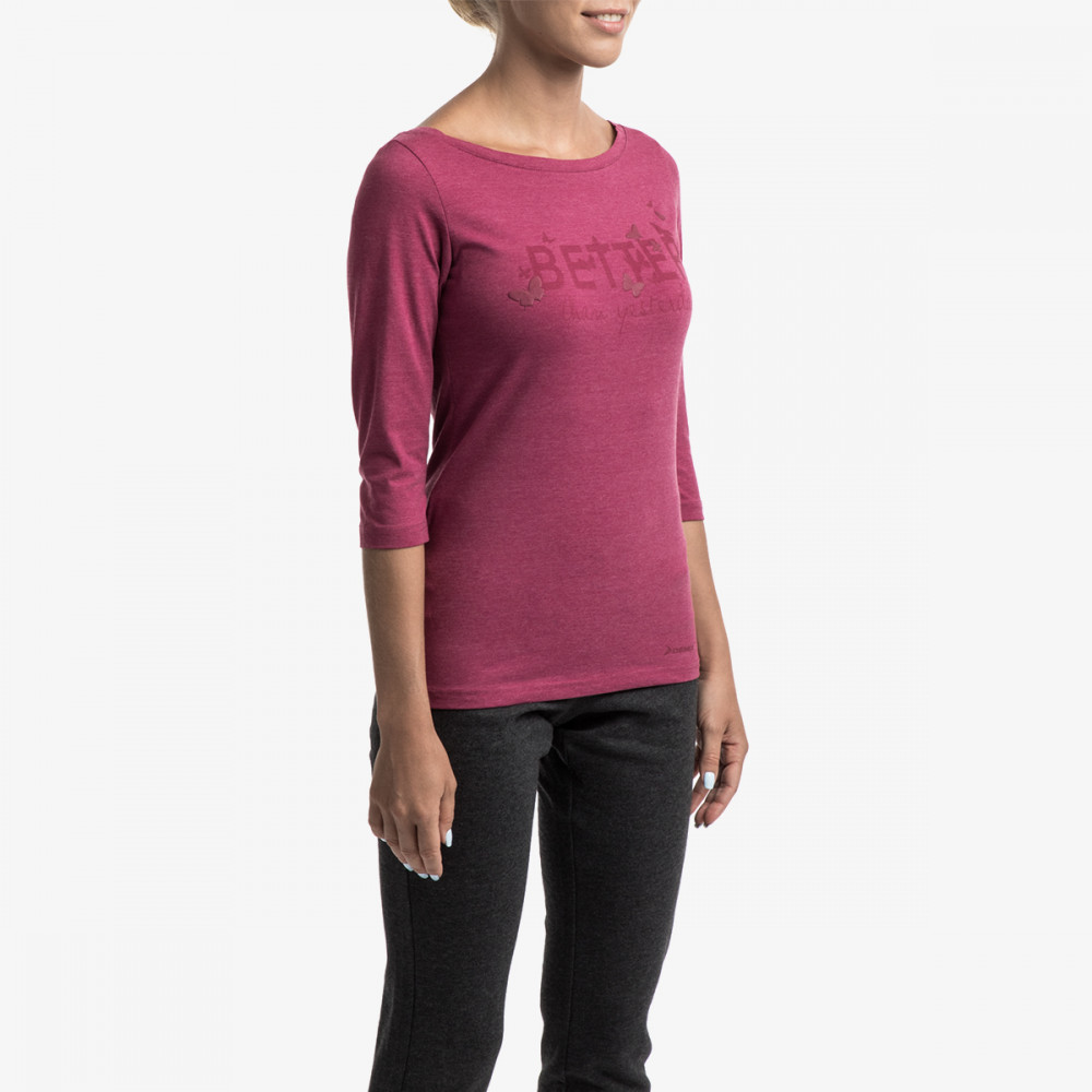 Футболка с длинным рукавом женская - фото 1