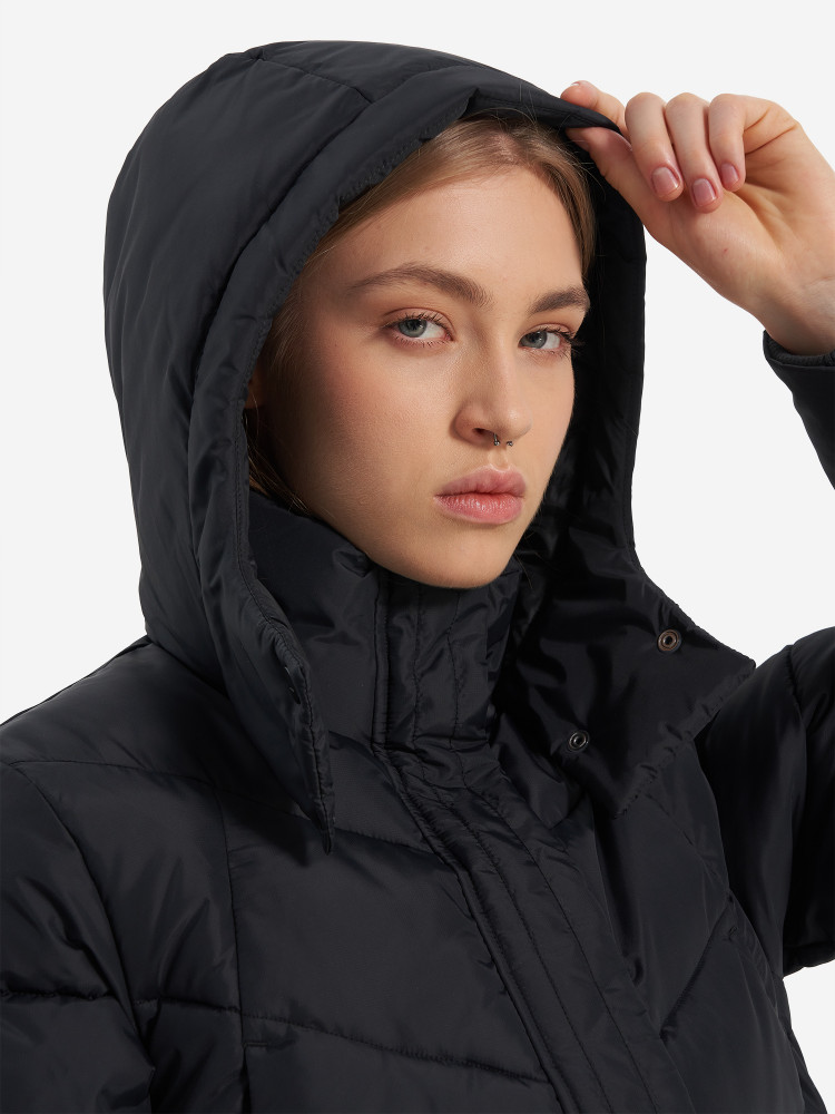 Пальто утепленное женское - фото 6