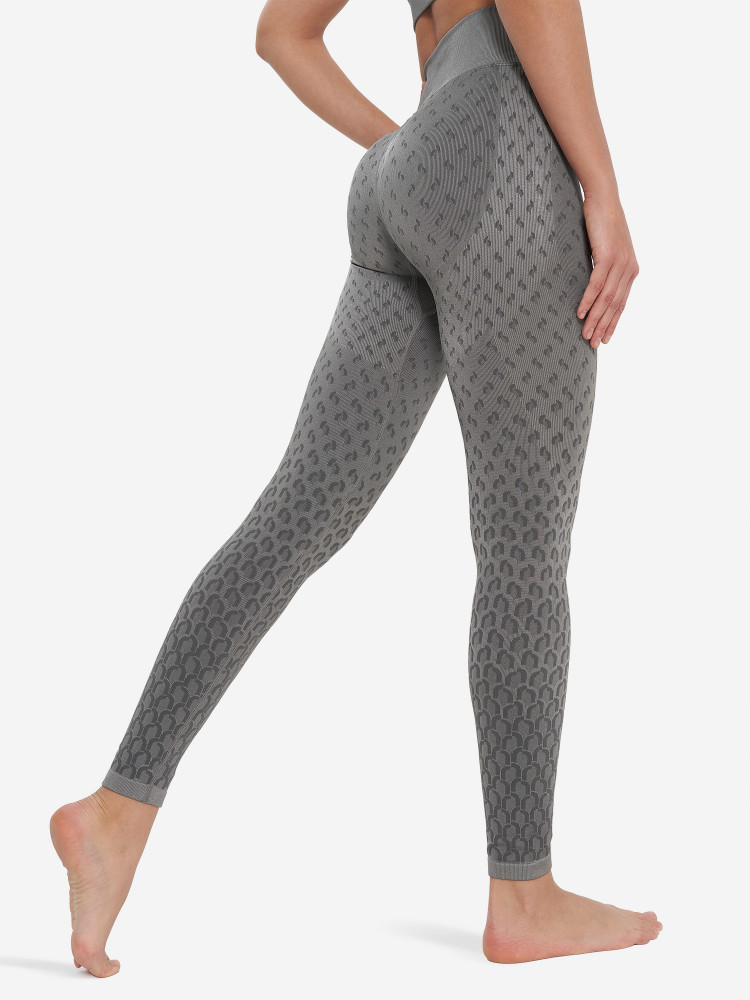 Легинсы женские HighFlow Yoga Seamless Gfx - фото 2