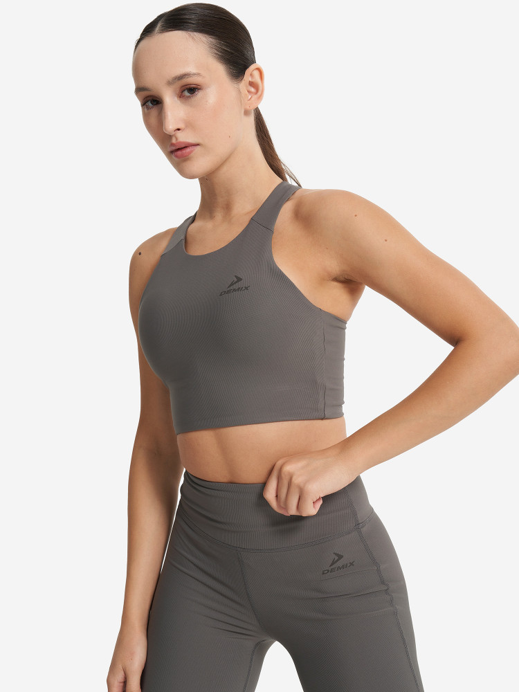 Топ бра спортивный HighFlow Yoga Longline - фото 1