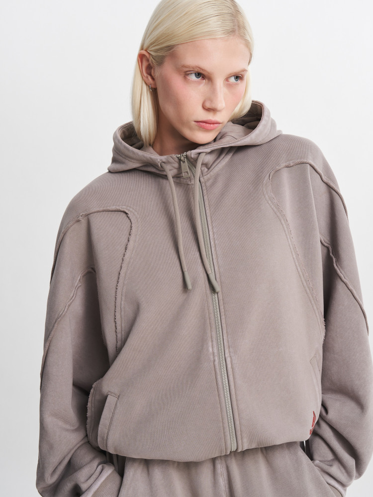 Толстовка женская оверсайз Demix x AYTΛO - фото 5