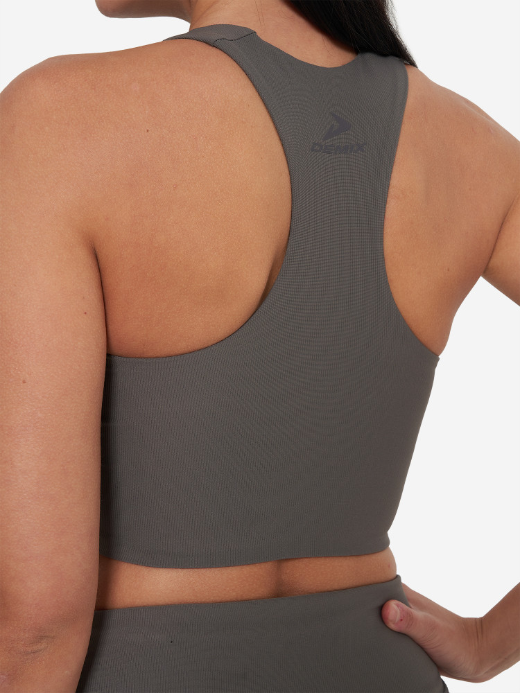 Топ бра спортивный HighFlow Yoga Longline - фото 6