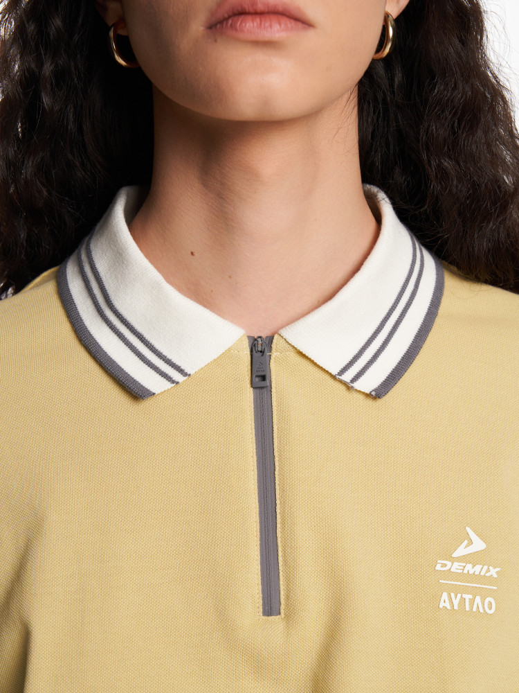 Поло женское оверсайз Demix x AYTΛO - фото 7