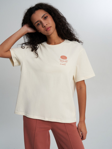 Футболка женская оверсайз