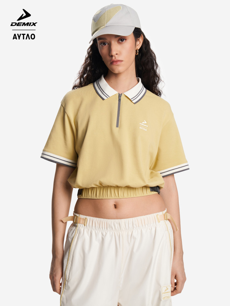 Поло женское оверсайз Demix x AYTΛO - фото 1