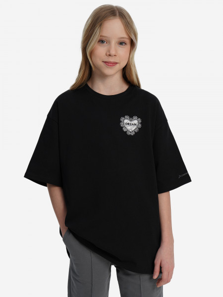 Футболка для девочек оверсайз