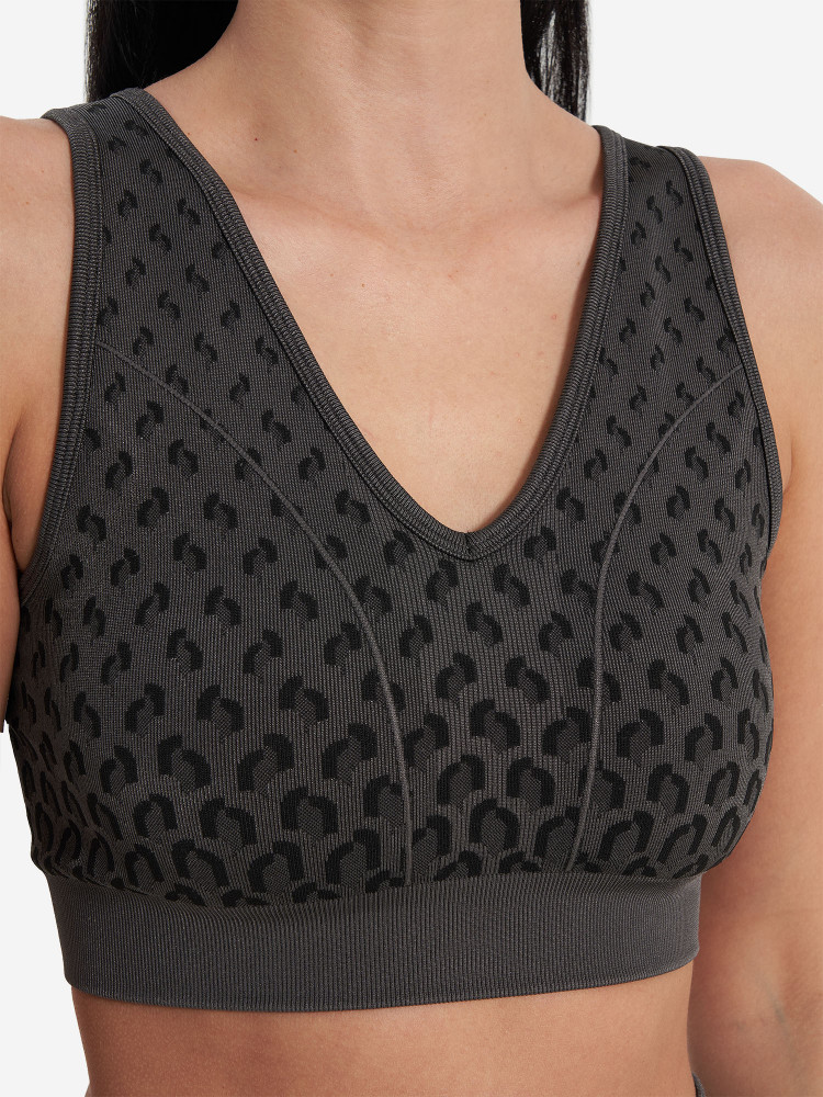 Топ бра спортивный HighFlow Seamless Longline - фото 6