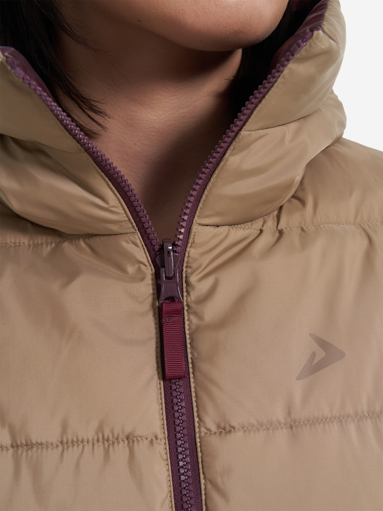 Куртка двусторонняя утепленная женская - фото 14