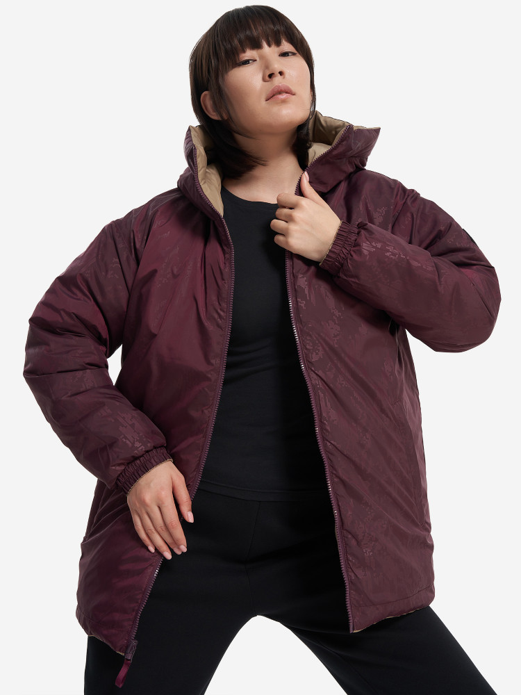 Куртка двусторонняя утепленная женская - фото 4