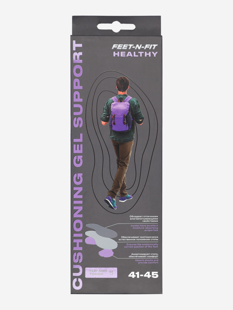 Стельки Feet-n-Fit Cushioning Gel Support - фото 4