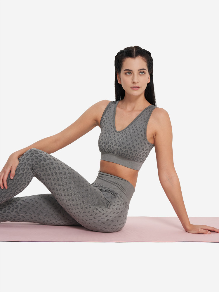 Топ бра спортивный HighFlow Seamless Longline - фото 5