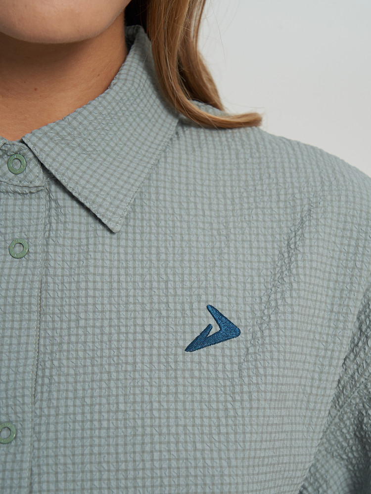 Рубашка с коротким рукавом женская - фото 10